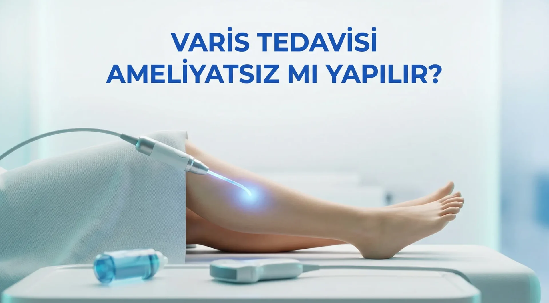 Ameliyatsız varis tedavisi yöntemleri - lokal anestezi ile modern endovenöz tedavi